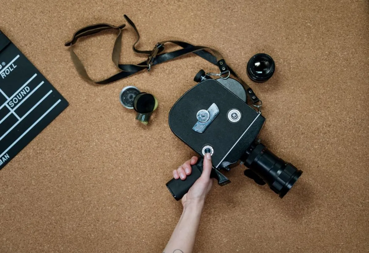 movie camera