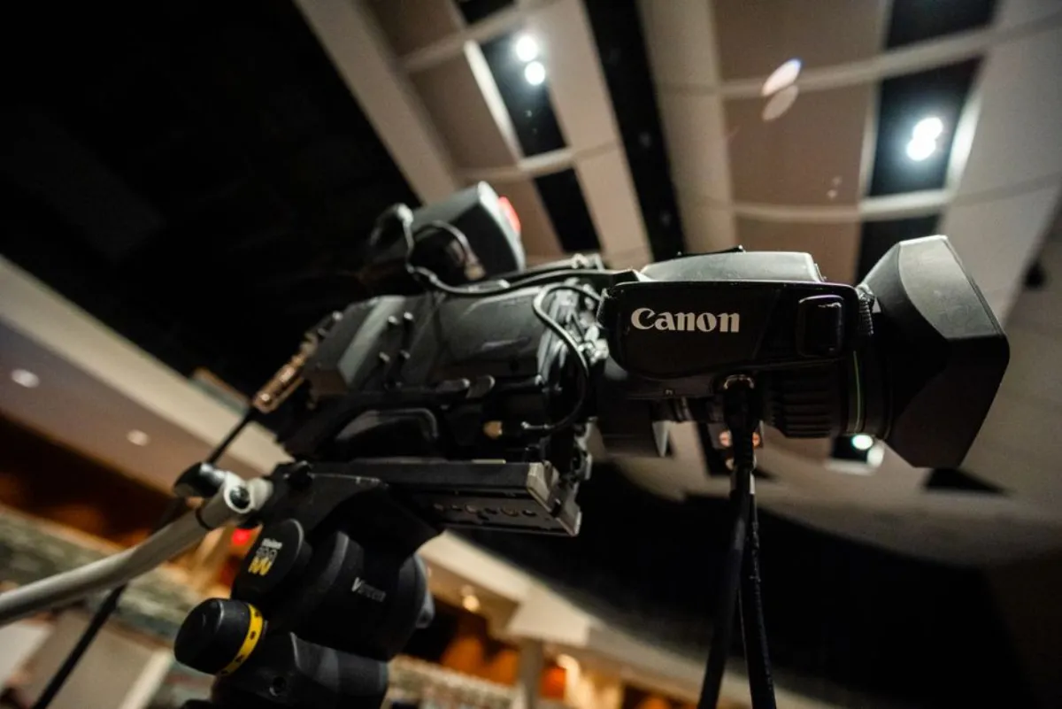 movie camera